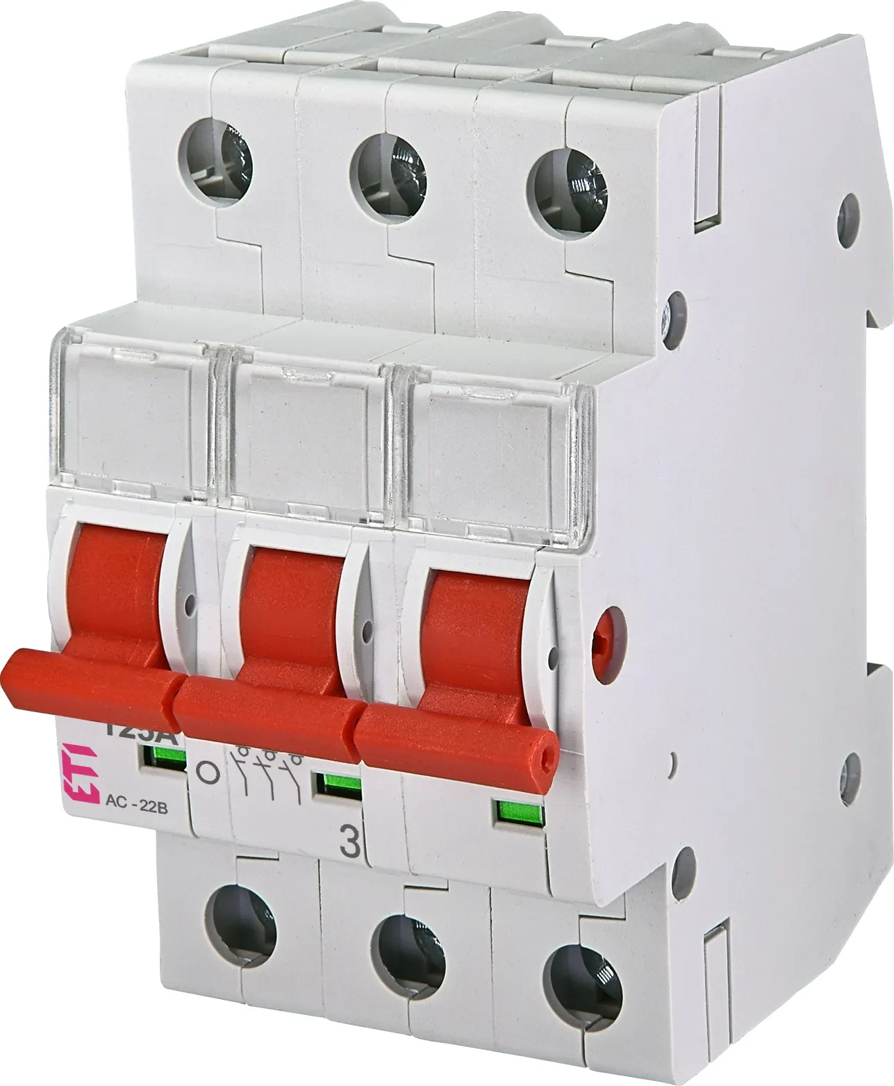 ETI SV 3125 3-polų 125A skydinis