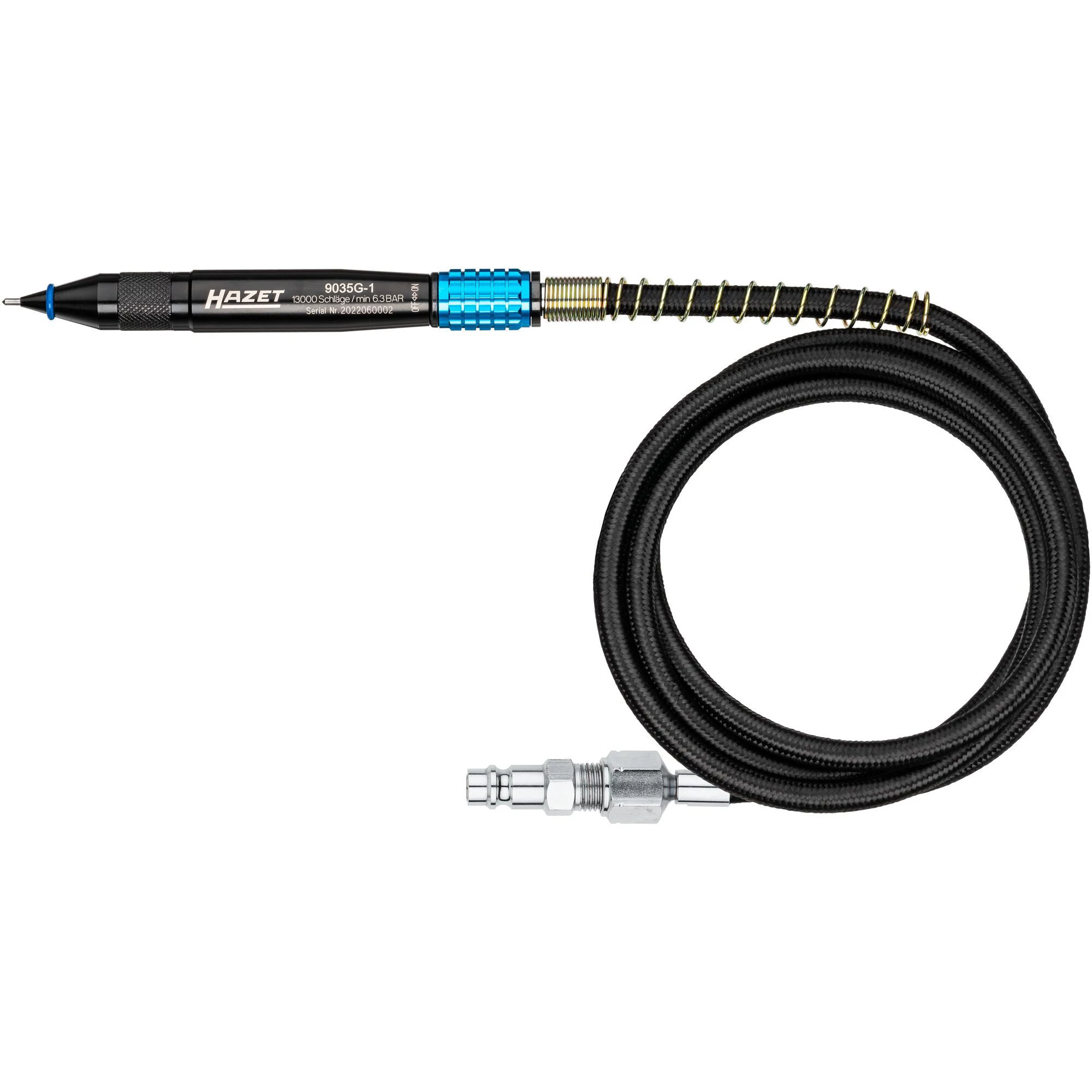 HAZET 9035G-1 pneimatiskā gravēšanas pildspalva