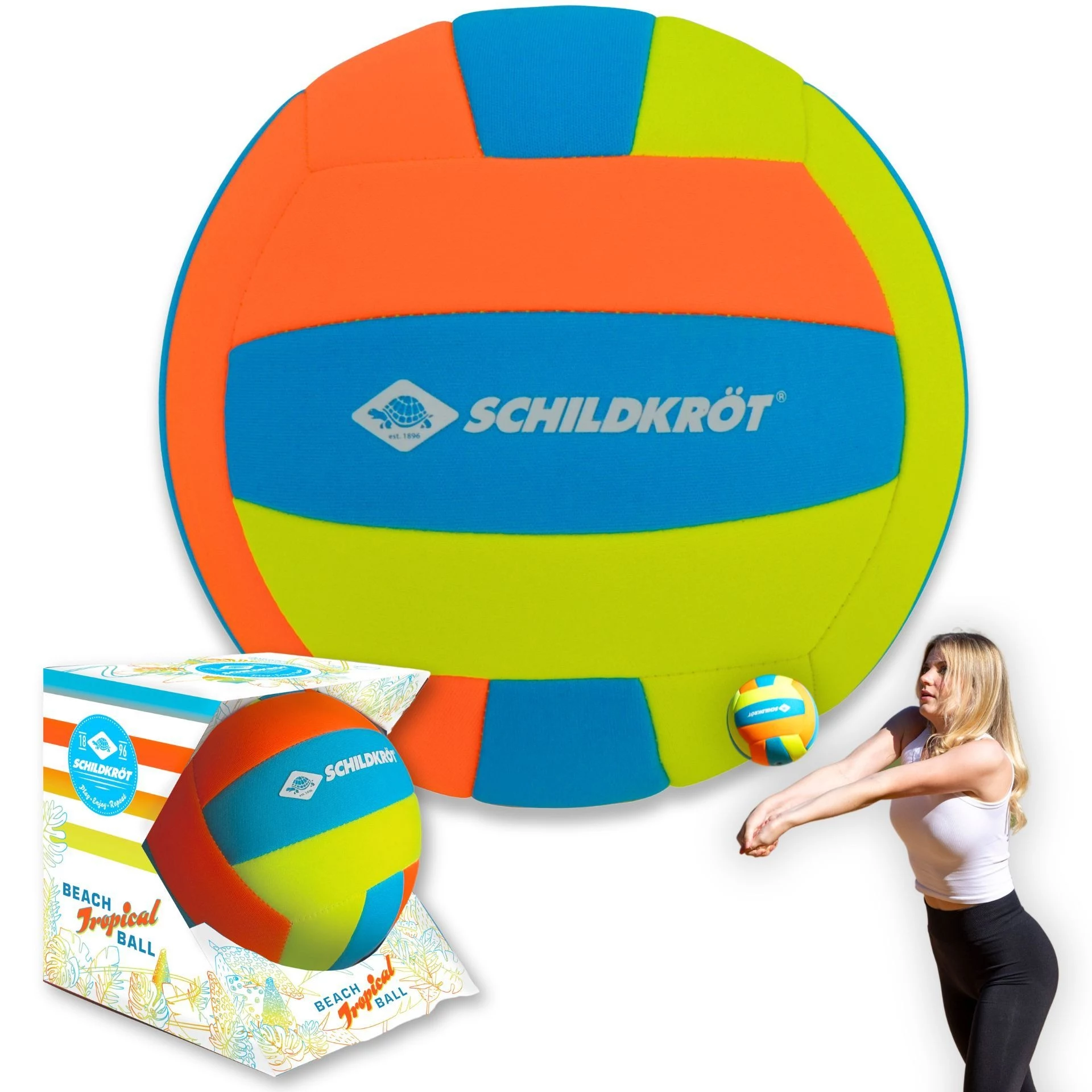 SCHILDKRÖT Neoprene pludmales bumba Tropical, 5