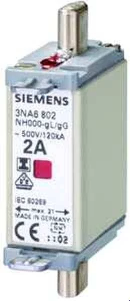 Siemens 3NA6824 NH drošinātāja ieliktnis 000