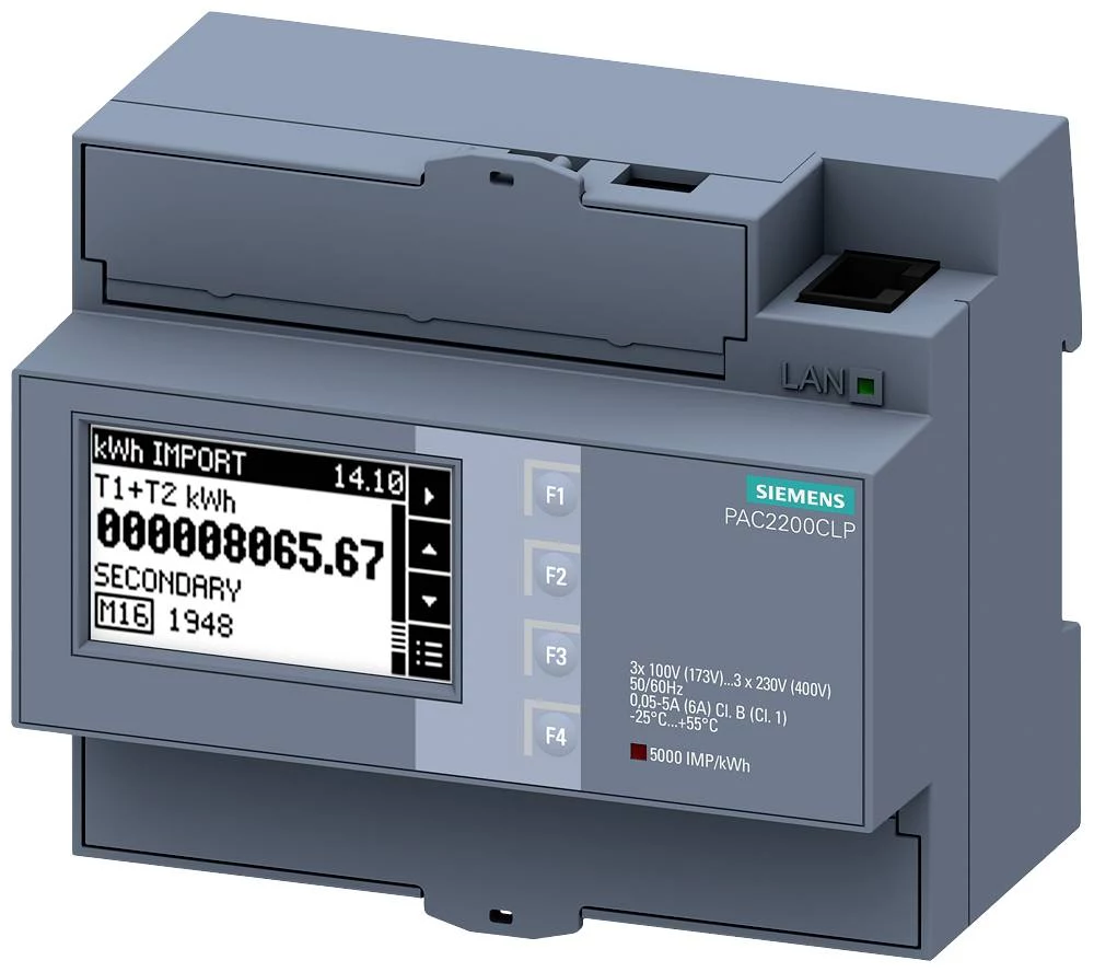Siemens Sentron 7KM PAC2200 universālā mērierīce