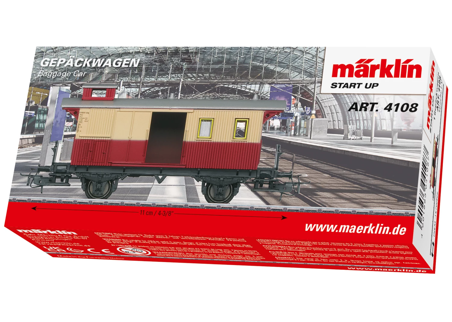 Märklin 4108 H0 2. klases pasažieru