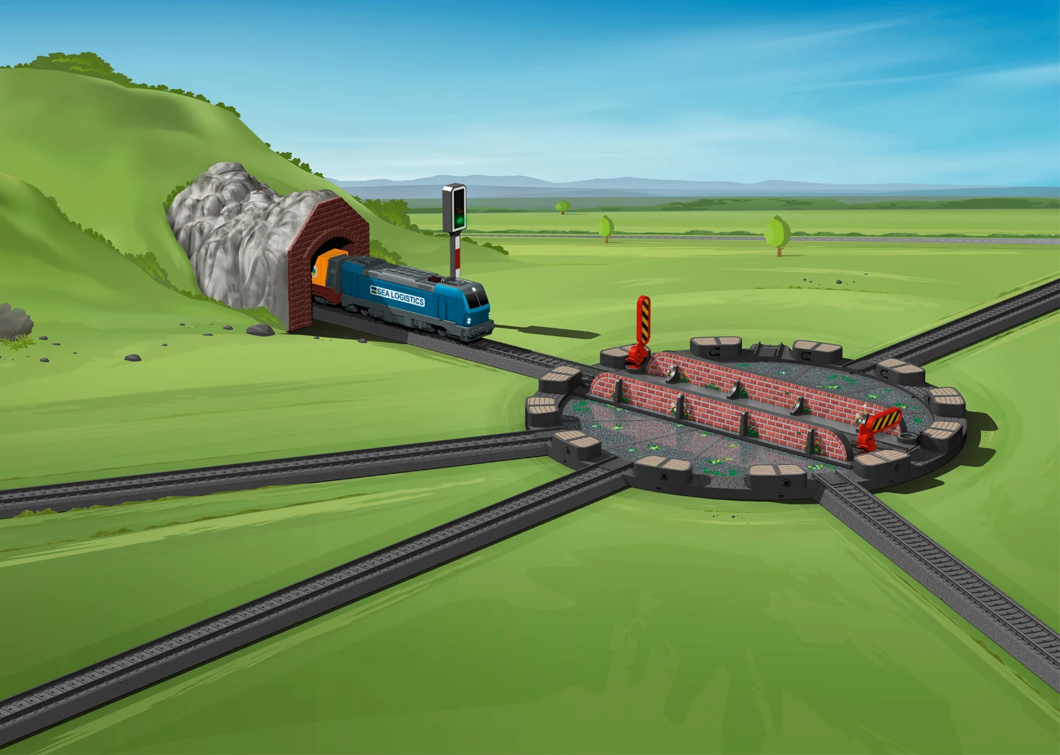 Märklin World 23402 H0 lokomotīvju pagriežamais