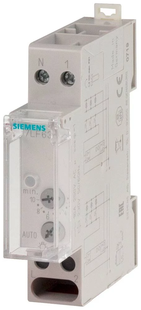 SIEMENS Kāpņu apgaismojuma taimera slēdzis 7LF6310