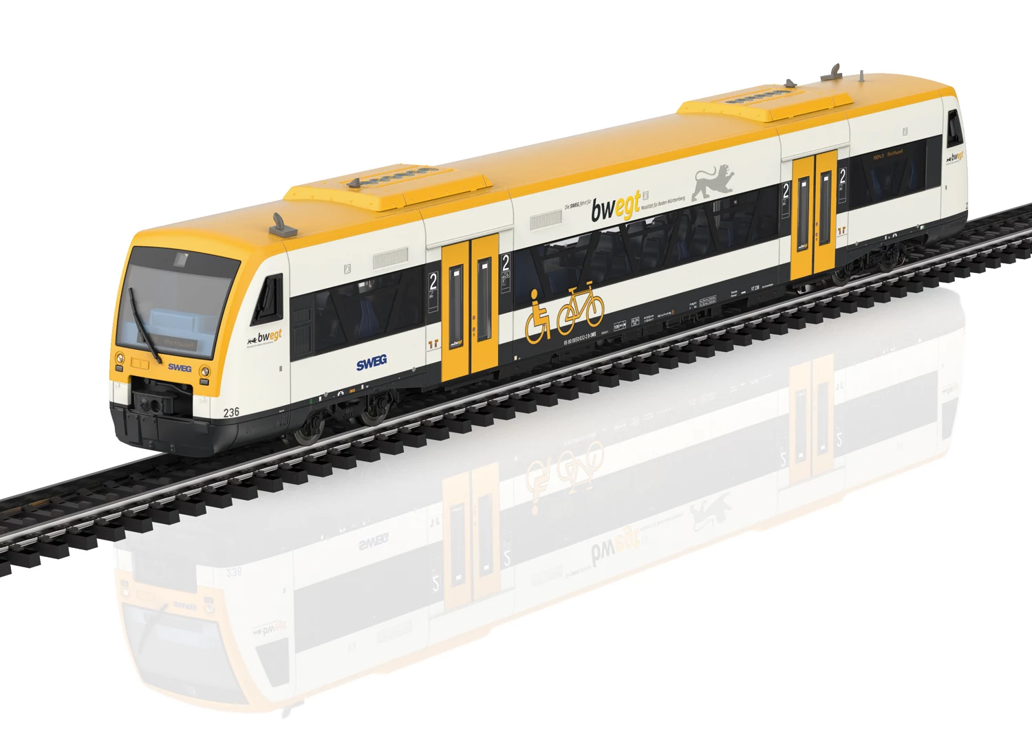 Märklin 36966 H0 dīzeļa motorvagons RS