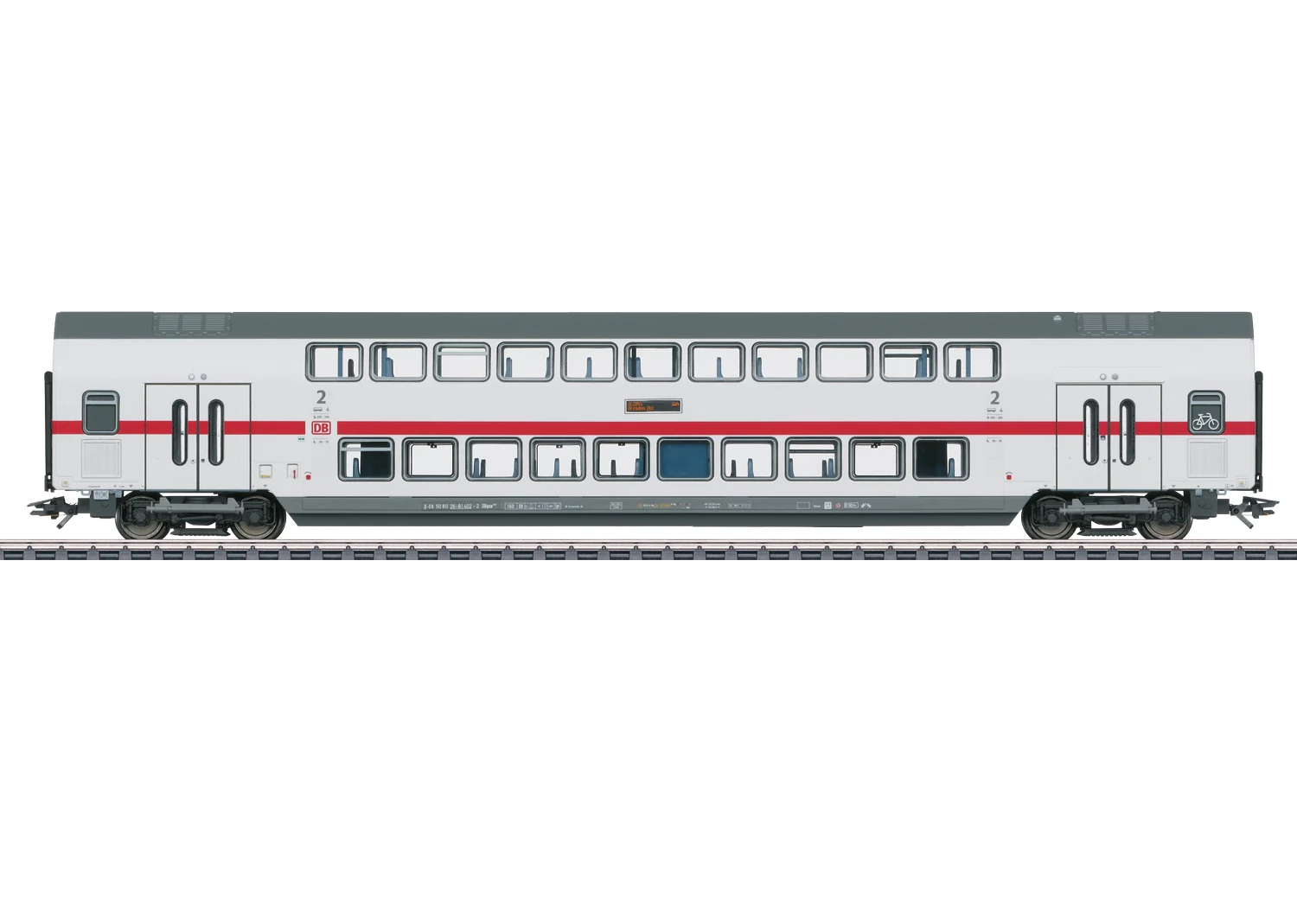 Märklin 43487 IC2 divstāvu starpvagons DBpza