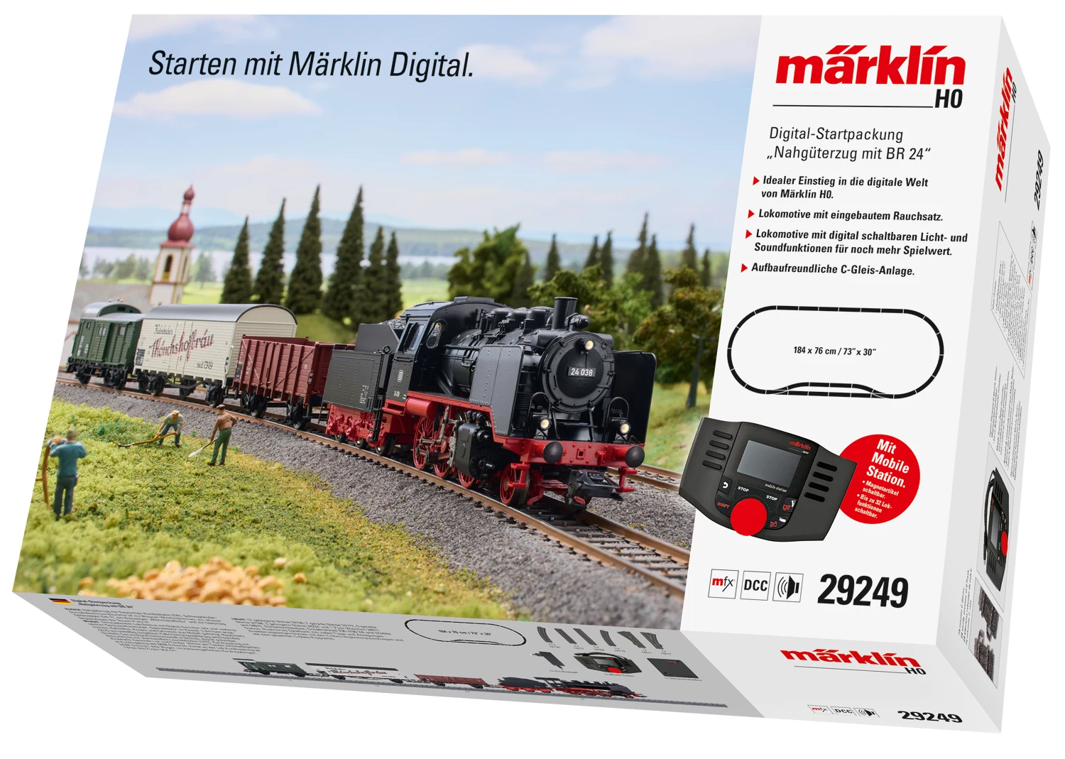 Märklin 29249 H0 digitālais starta komplekts