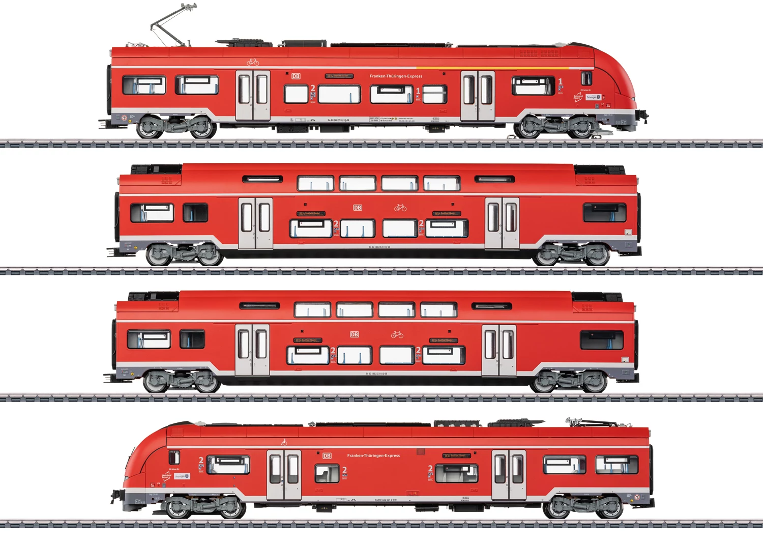Märklin 38462 H0 elektriskais daudzvienības vilciens