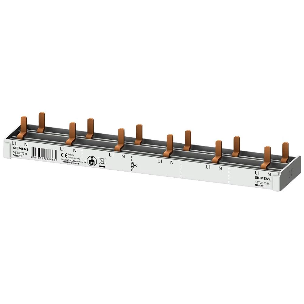 SIEMENS 5ST36760 kontaktu kopne 10mm² 1P+N