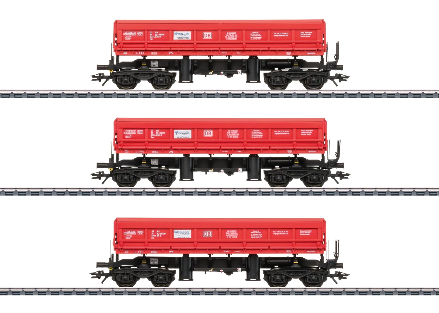 Märklin 48458 H0 3 vagonu sānu