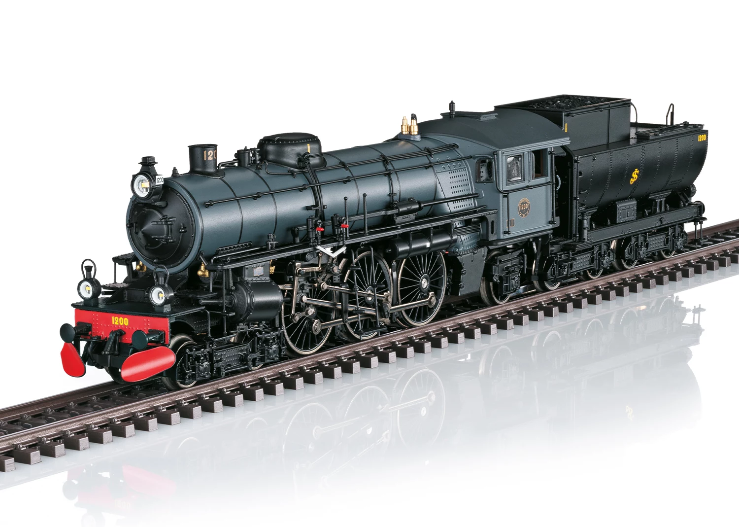 Märklin 39490 H0 izteiksmes tvaika lokomotīve