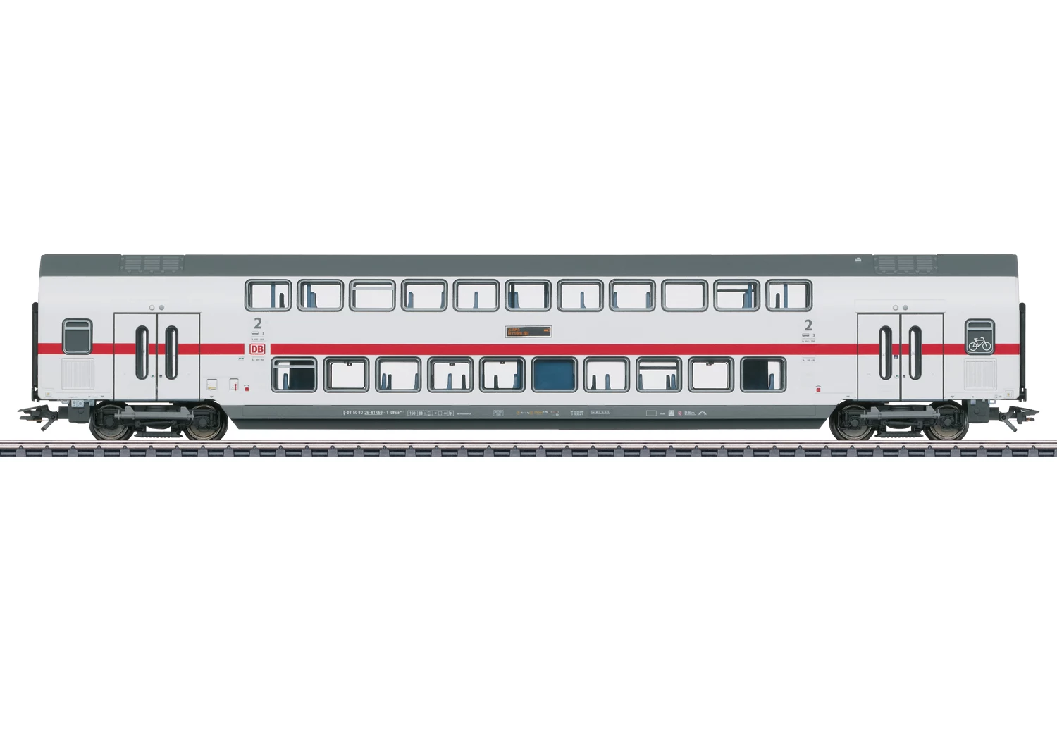 Märklin 43489 H0 IC2 divstāvu starpvagonas