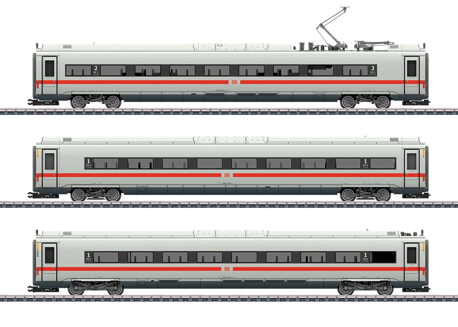 Märklin 43726 ICE 4 papildu vagonu