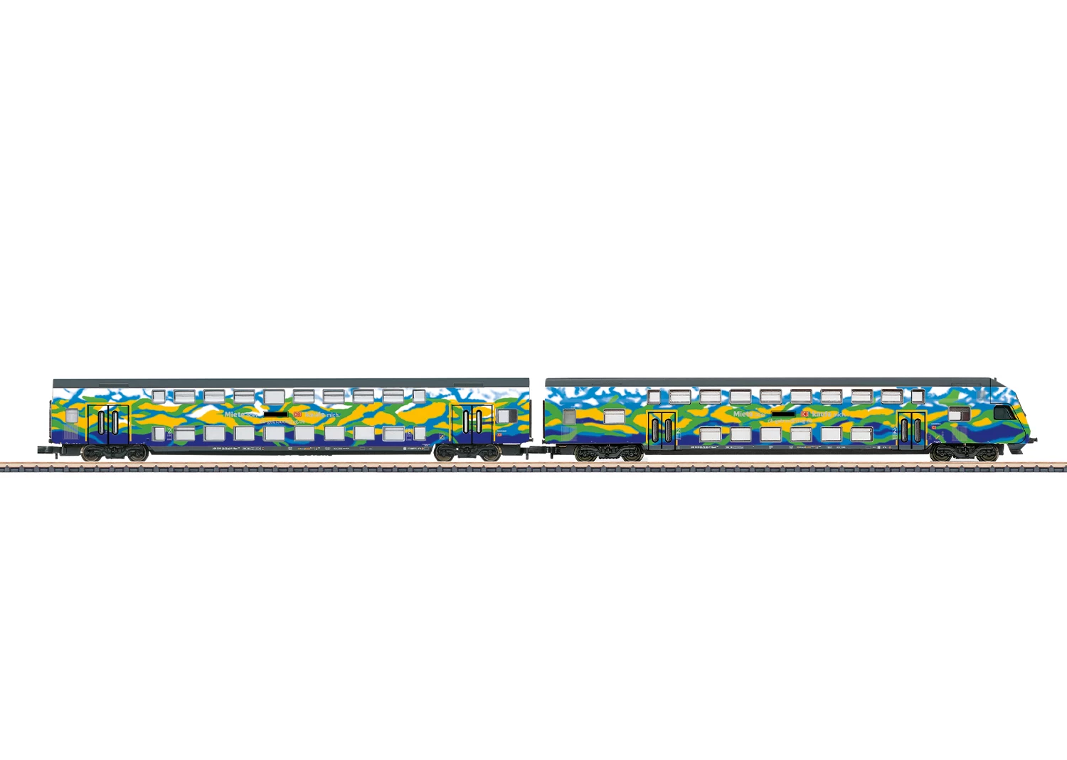 Märklin 87307 Z mēroga divstāvu vagonu
