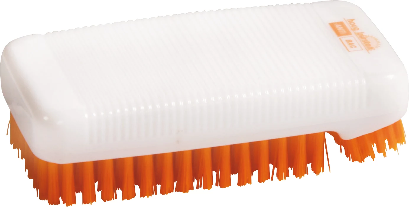 Haug Bürsten 7206 nagu birstīte, balta/oranža