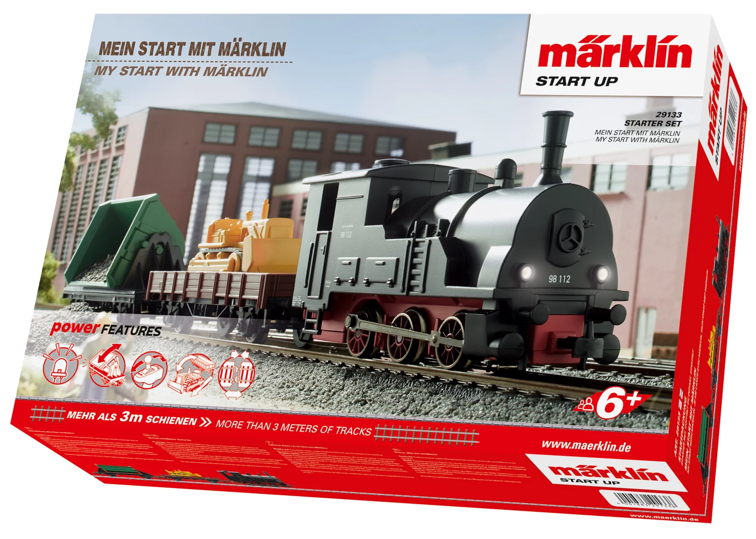 Märklin 29133 HO mēroga kravas vilciena