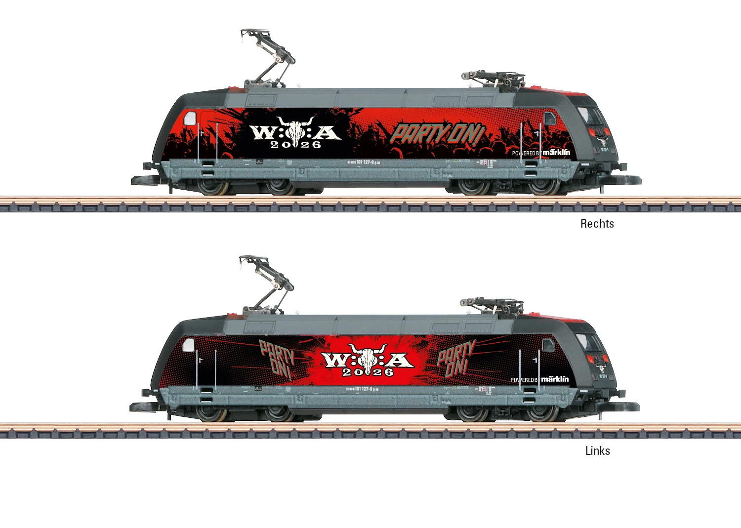 Märklin 088666 Z mēroga elektriskā lokomotīve