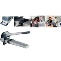 LEITZ plastmasas pārsegs Superlocher 5182, dūmakaini