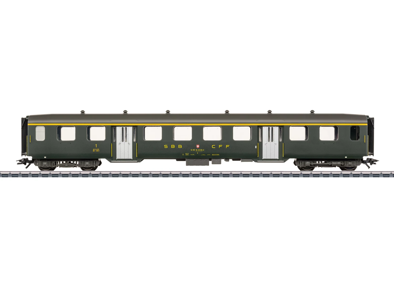 Märklin 043363 H0 vieglmetāla ekspresvilciena pasažieru