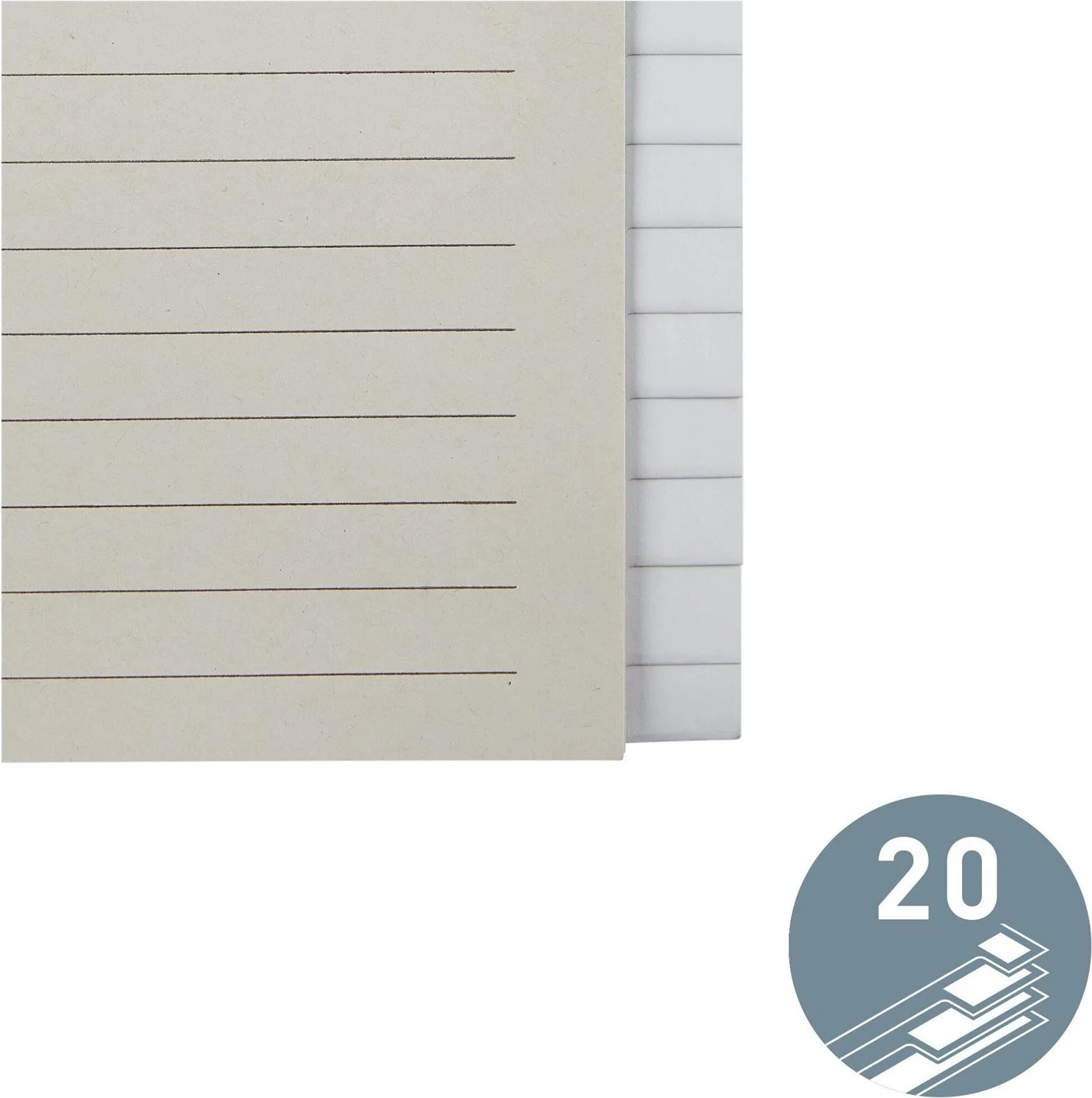 LEITZ papīra reģistrs ar 20 tukšām