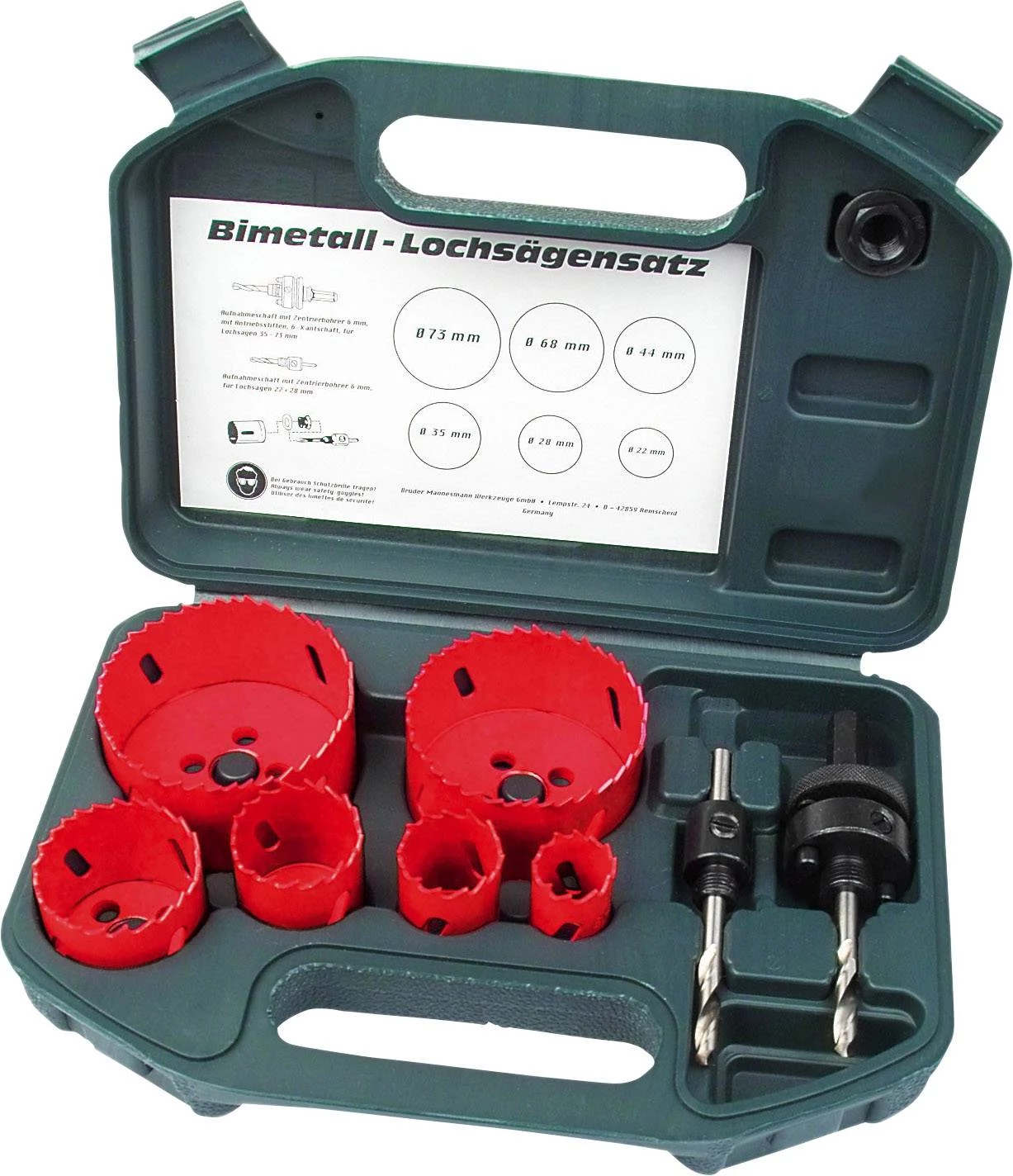BRÜDER MANNESMANN MAN 44100 8-daļu HSS