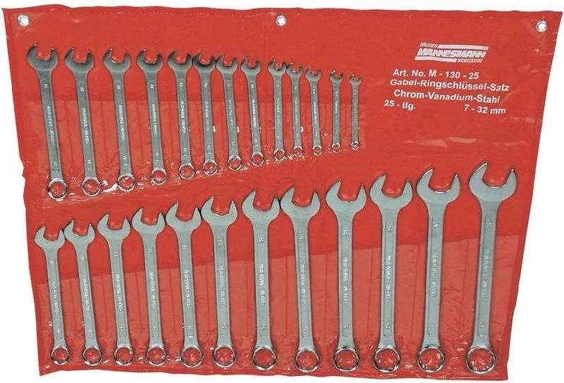 BRÜDER MANNESMANN M130-25 25 gabalu kombinēto
