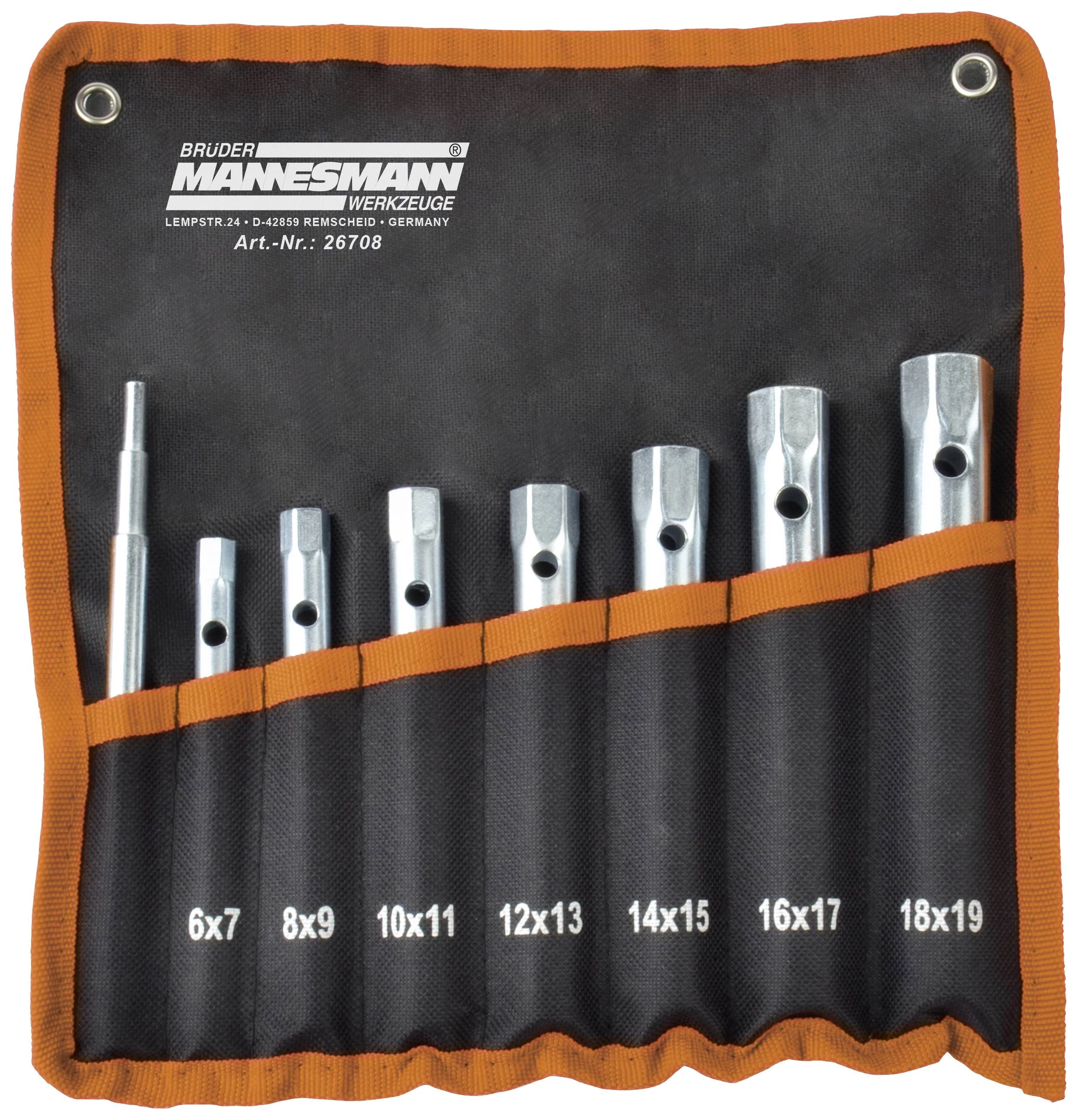 Brüder Mannesmann M26708 8 gabalu cauruļveida