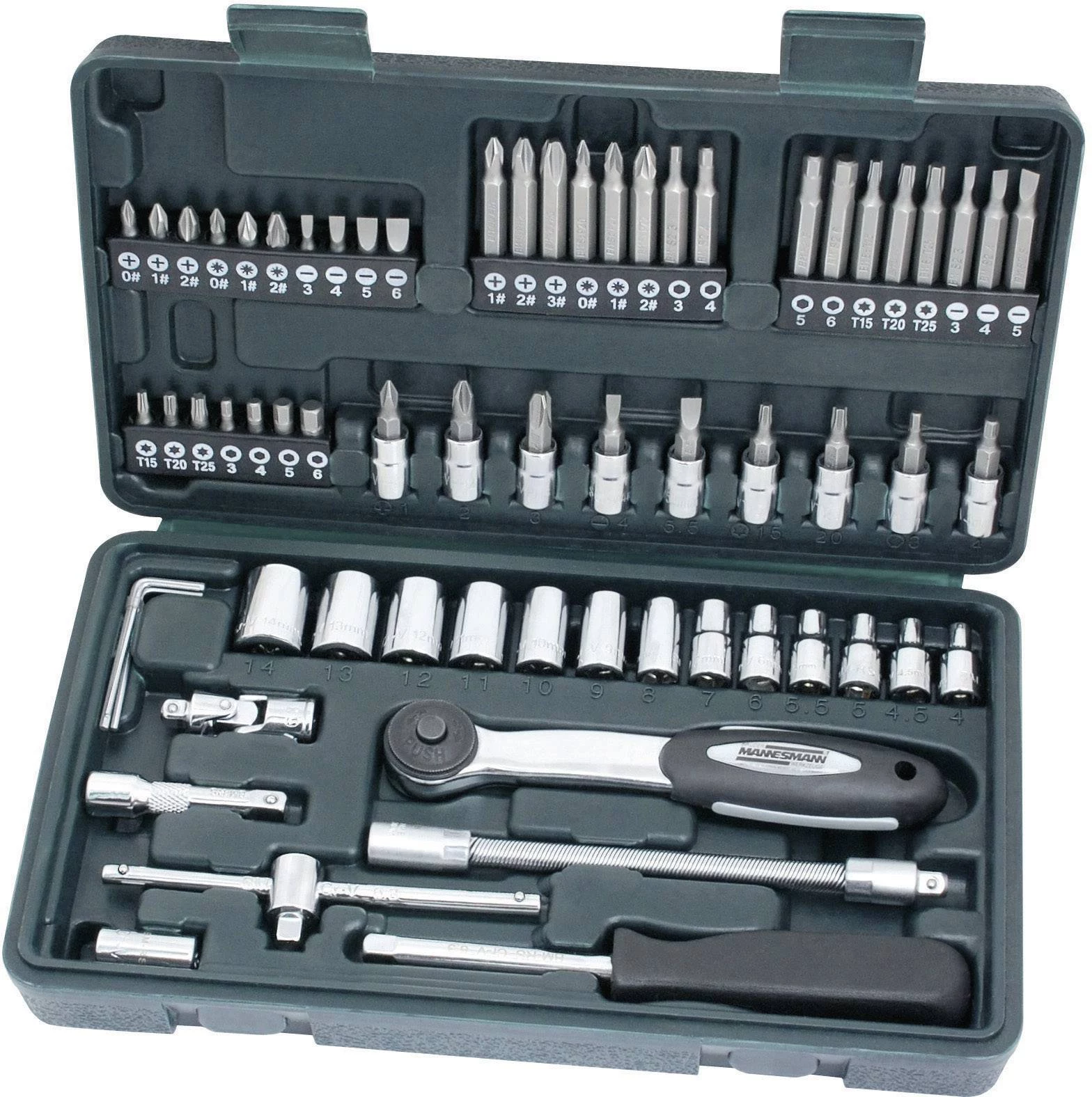 BRÜDER MANNESMANN 1/4 inch 65 gabalu