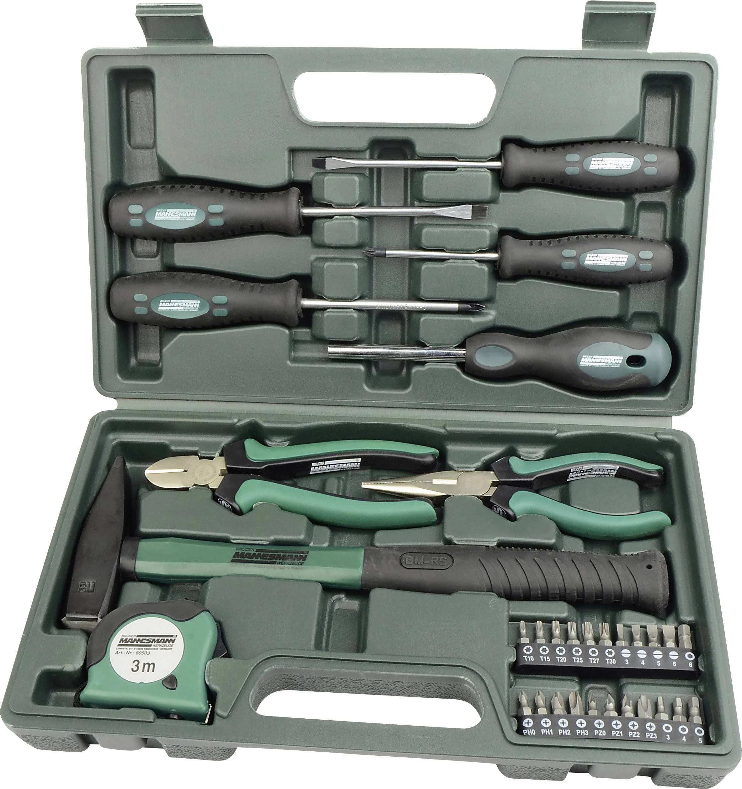 Brüder Mannesmann M29031 31 priekšmetu DIY