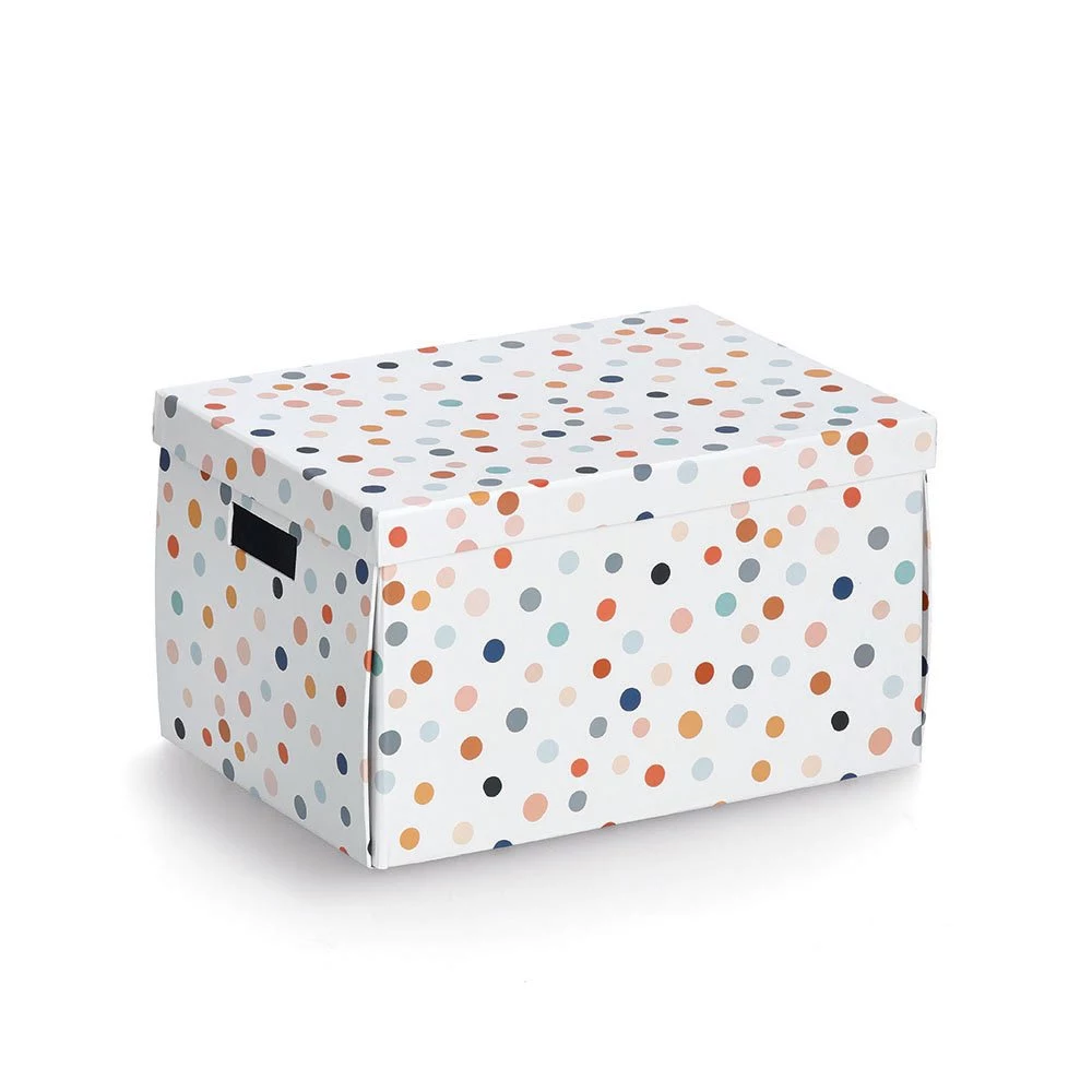 Zeller Dots uzglabāšanas kaste balta ar