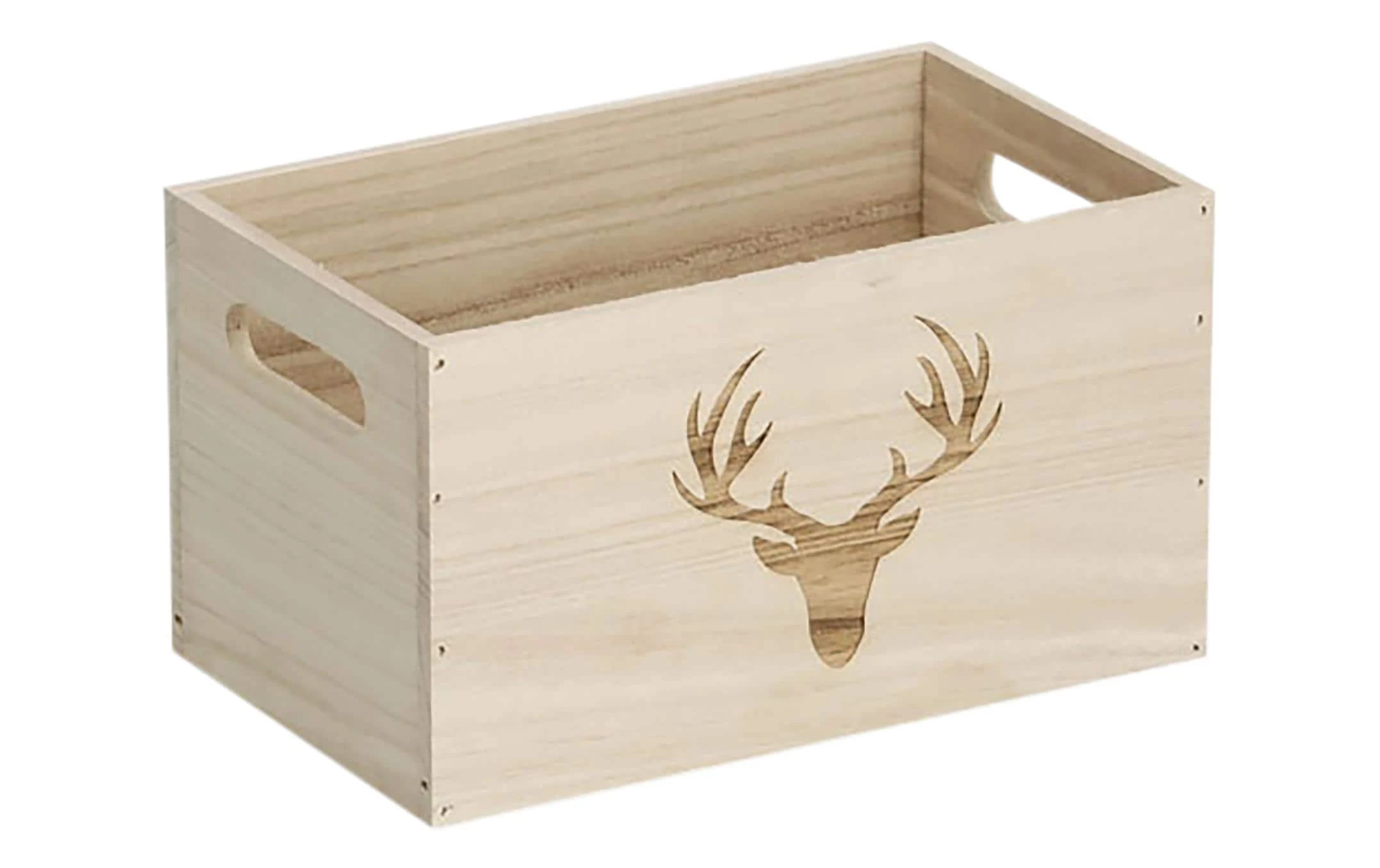 Zeller Deer uzglabāšanas kaste, dabīgā koka