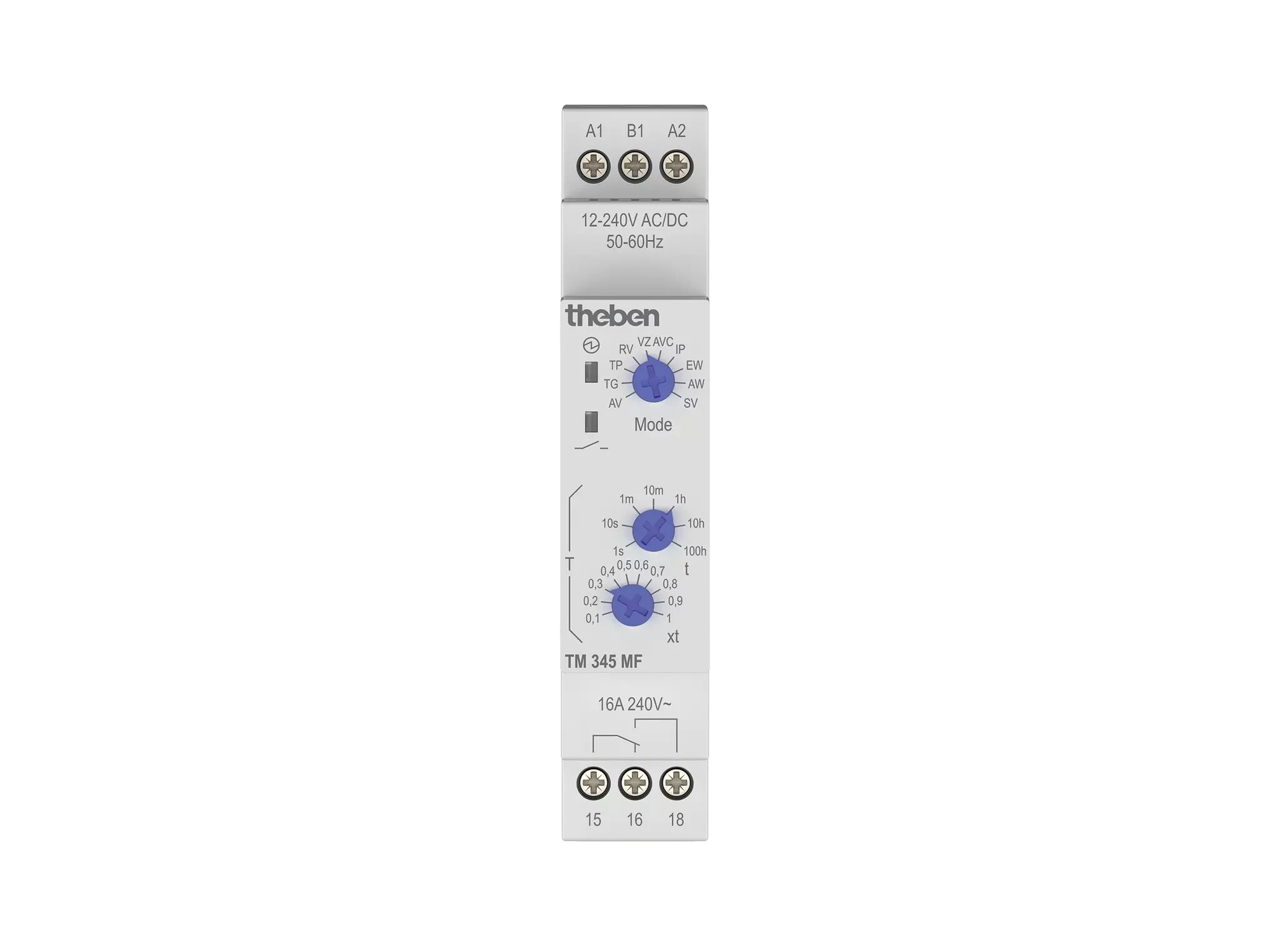 Theben TM 345 MF elektroniskais laika