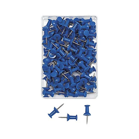 WEDO spraudītes zilas, 100 gab., 12