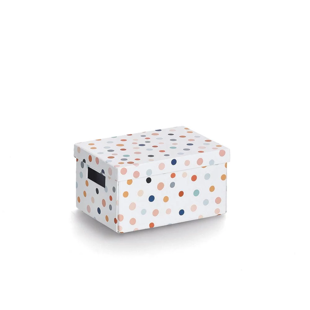 Zeller Dots uzglabāšanas kaste balta ar