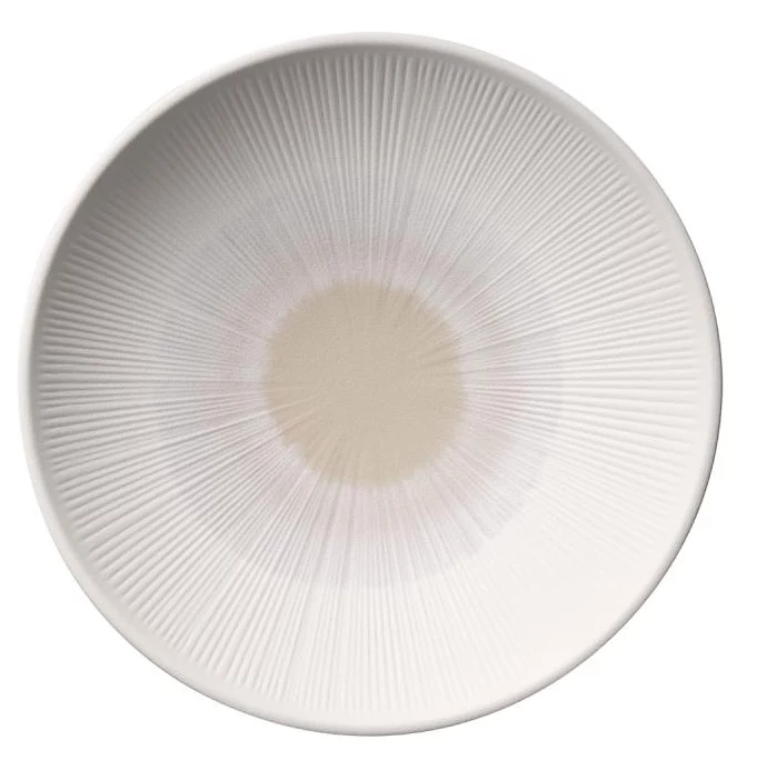 APS BLUSH dziļais šķīvis 300mm bēšs