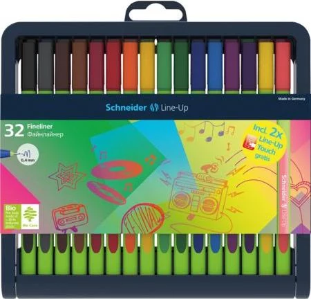 Schneider Edding Line-Up Fineliner pildspalvu komplekts