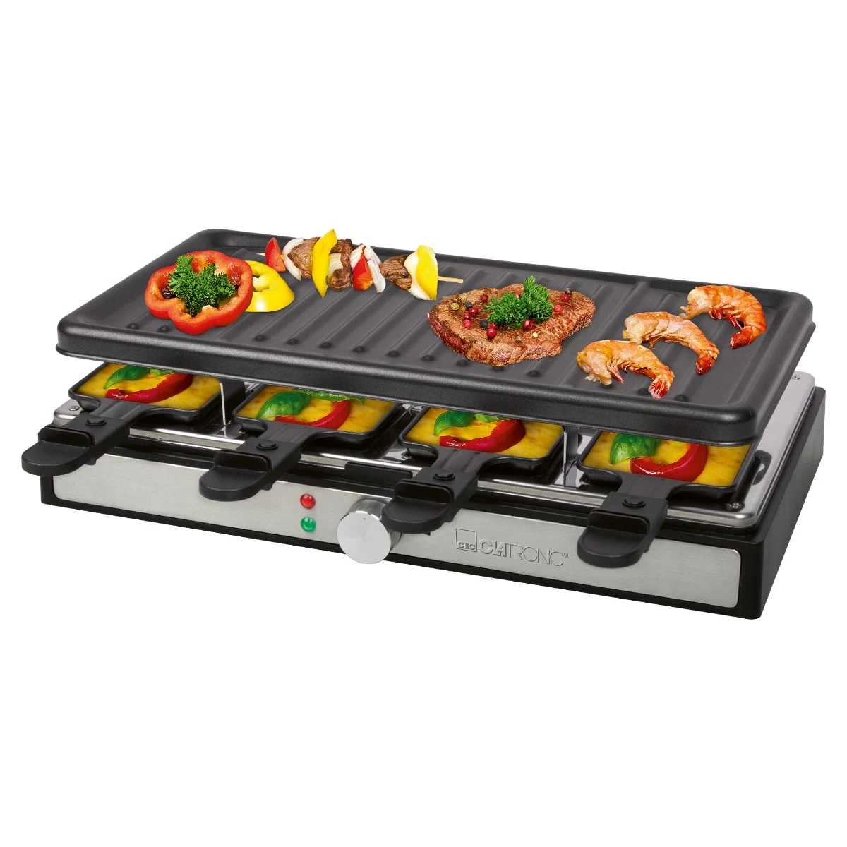 Clatronic RG 3757 Raclette grils, taisnstūra