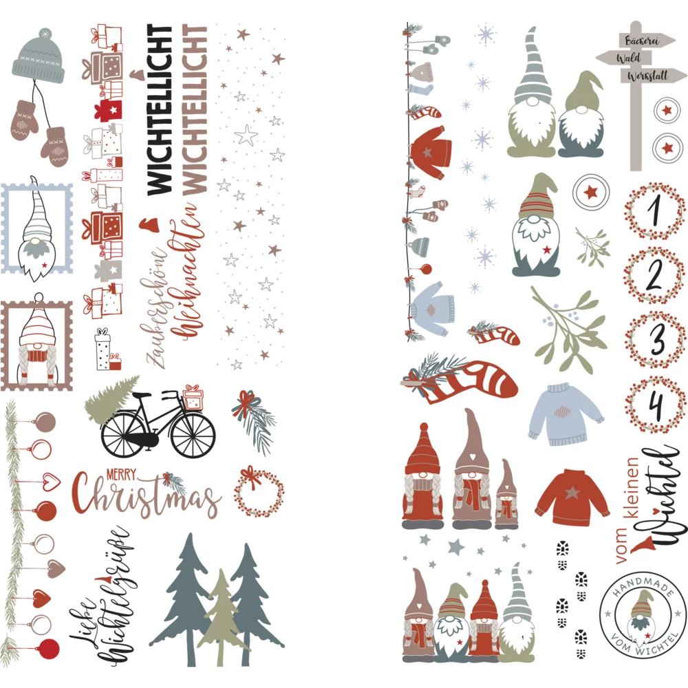 Rayher Dekoartikel pārnestā folija Nordic Winter
