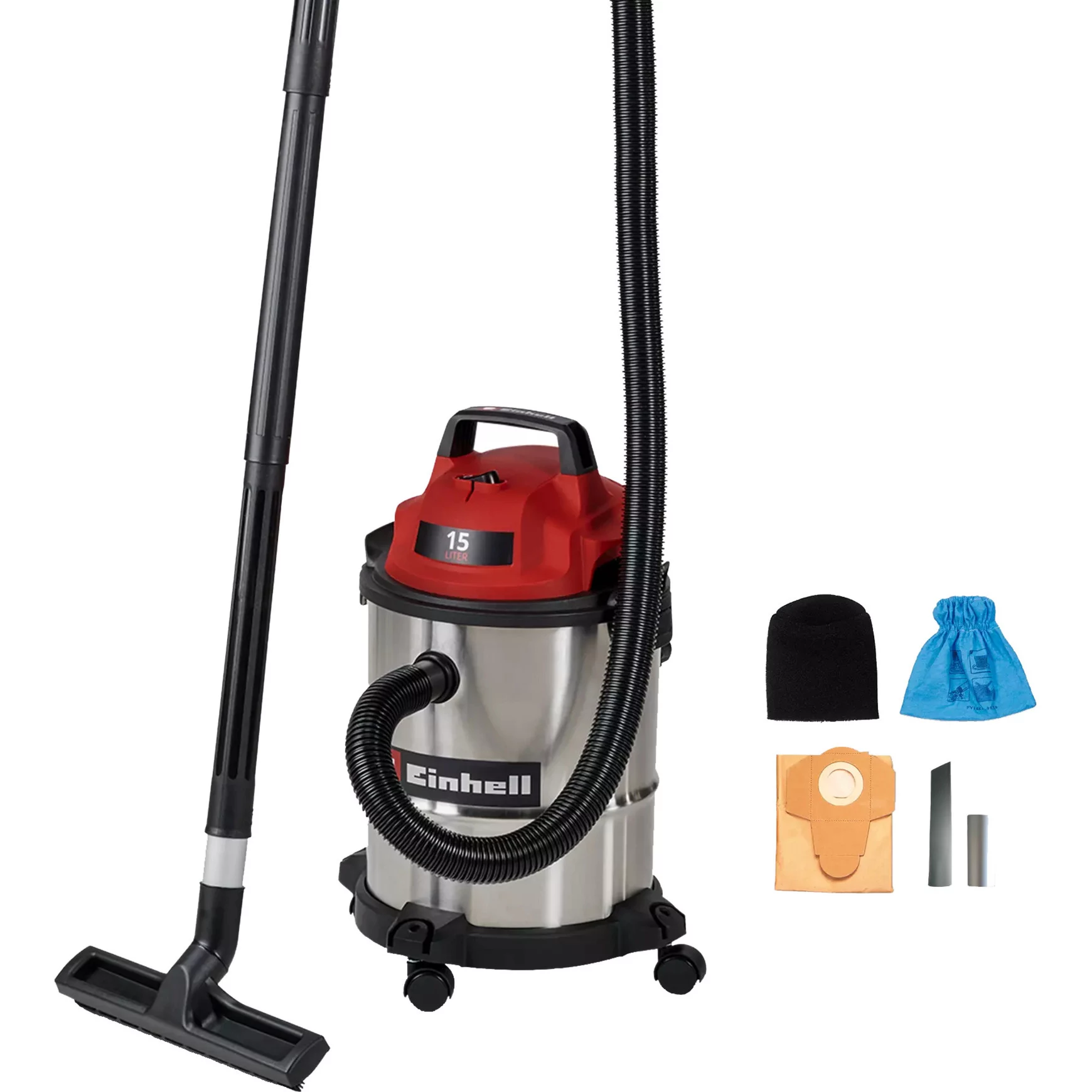 Einhell TC-VC 1540 S mitrā un
