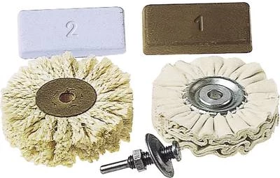 Wolfcraft 2179000 profesionālais pulēšanas komplekts, 4