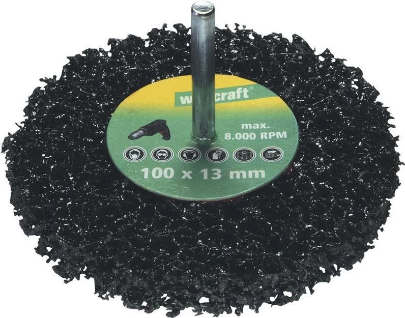 Wolfcraft 1674000 universālais tīrīšanas disks 100