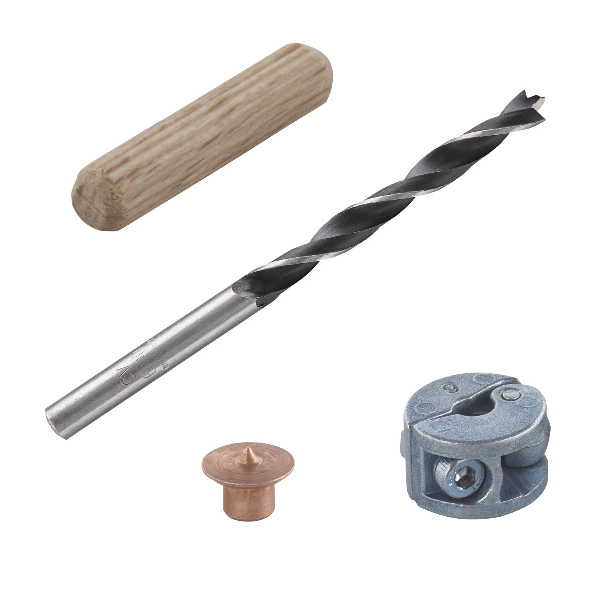 Wolfcraft 2916000 Dižskābarža koka dībeļu komplekts