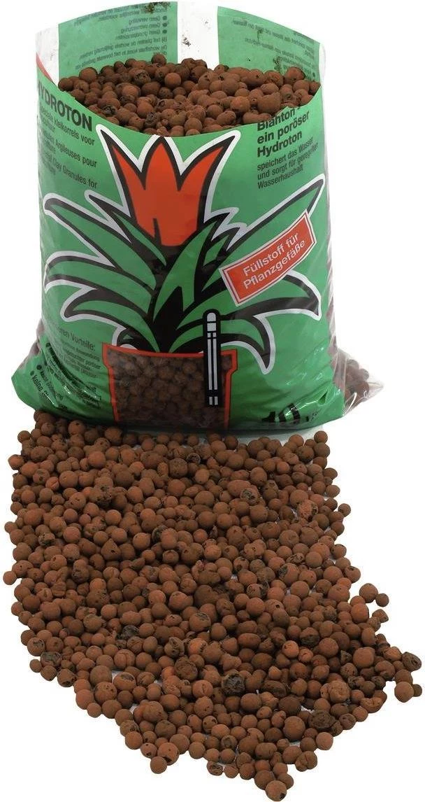 EUROPALMS keramzīta bumbiņas, brūnas, 10 L