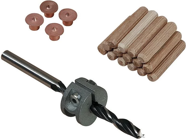 Wolfcraft 8 mm dižskābarža koka dībeļu