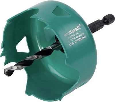 Wolfcraft 5968000 bi-metāla caurumu zāģis 68