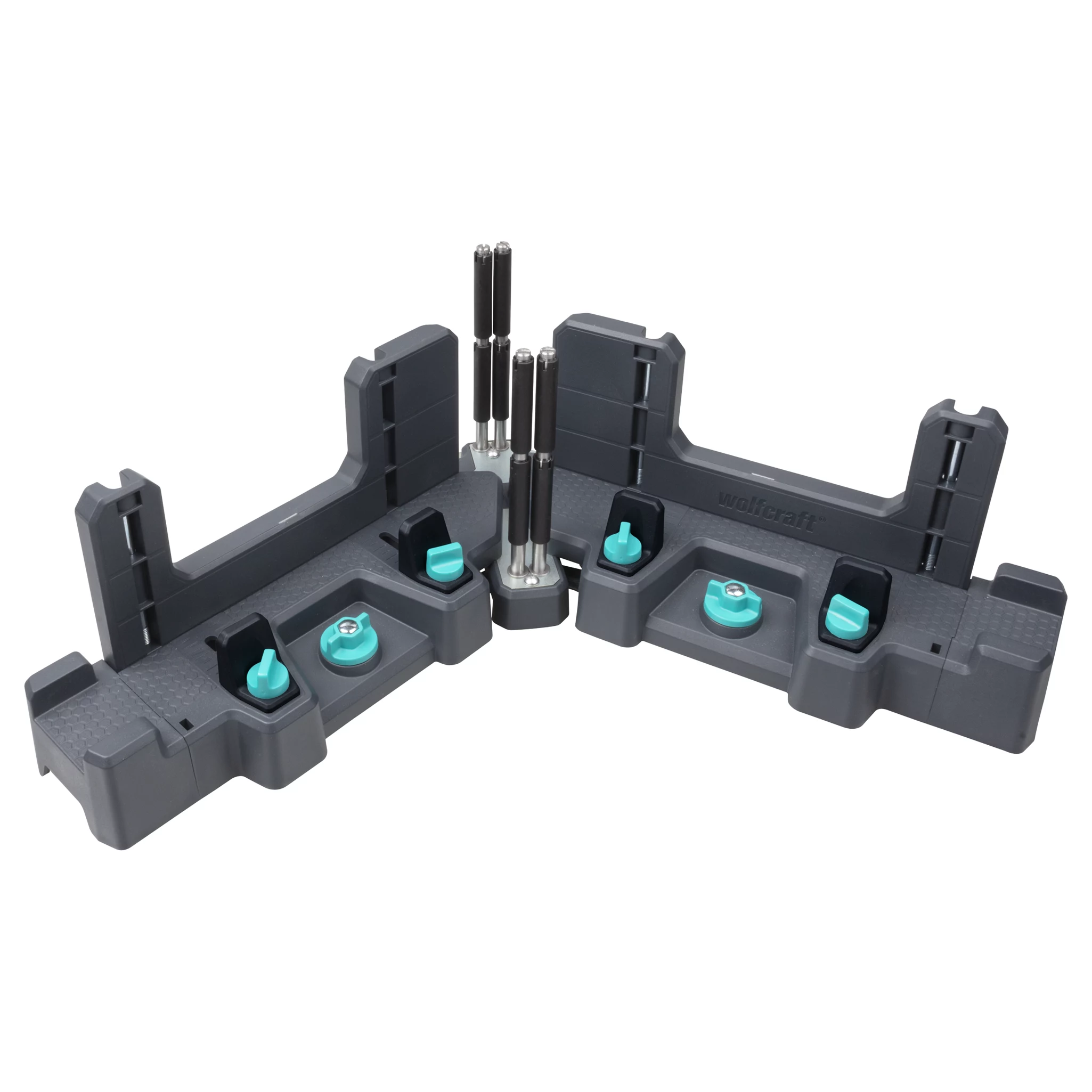 Wolfcraft 6956000 leņķzāģa kaste ar muguras