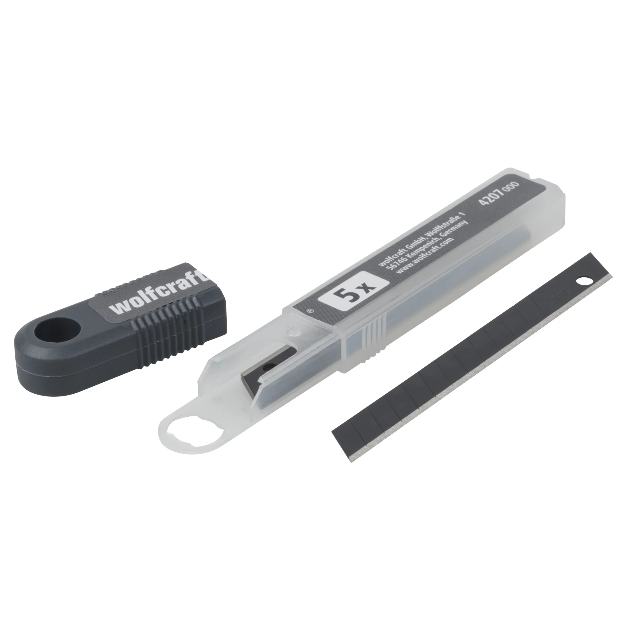 Wolfcraft Profi-Sharp lūstošie asmeņi 9 mm