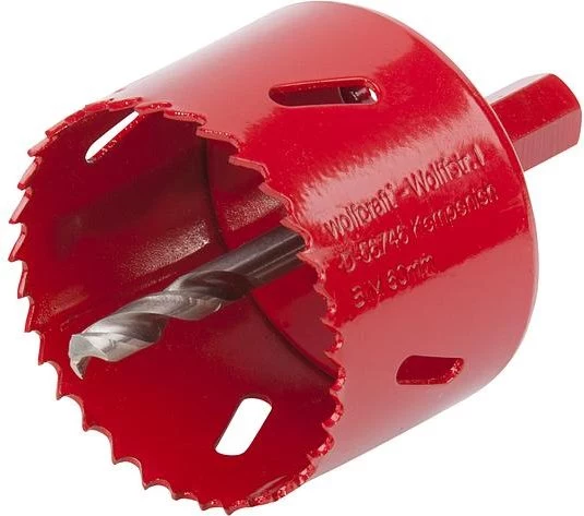 Wolfcraft 5484000 caurumu zāģis 60 mm