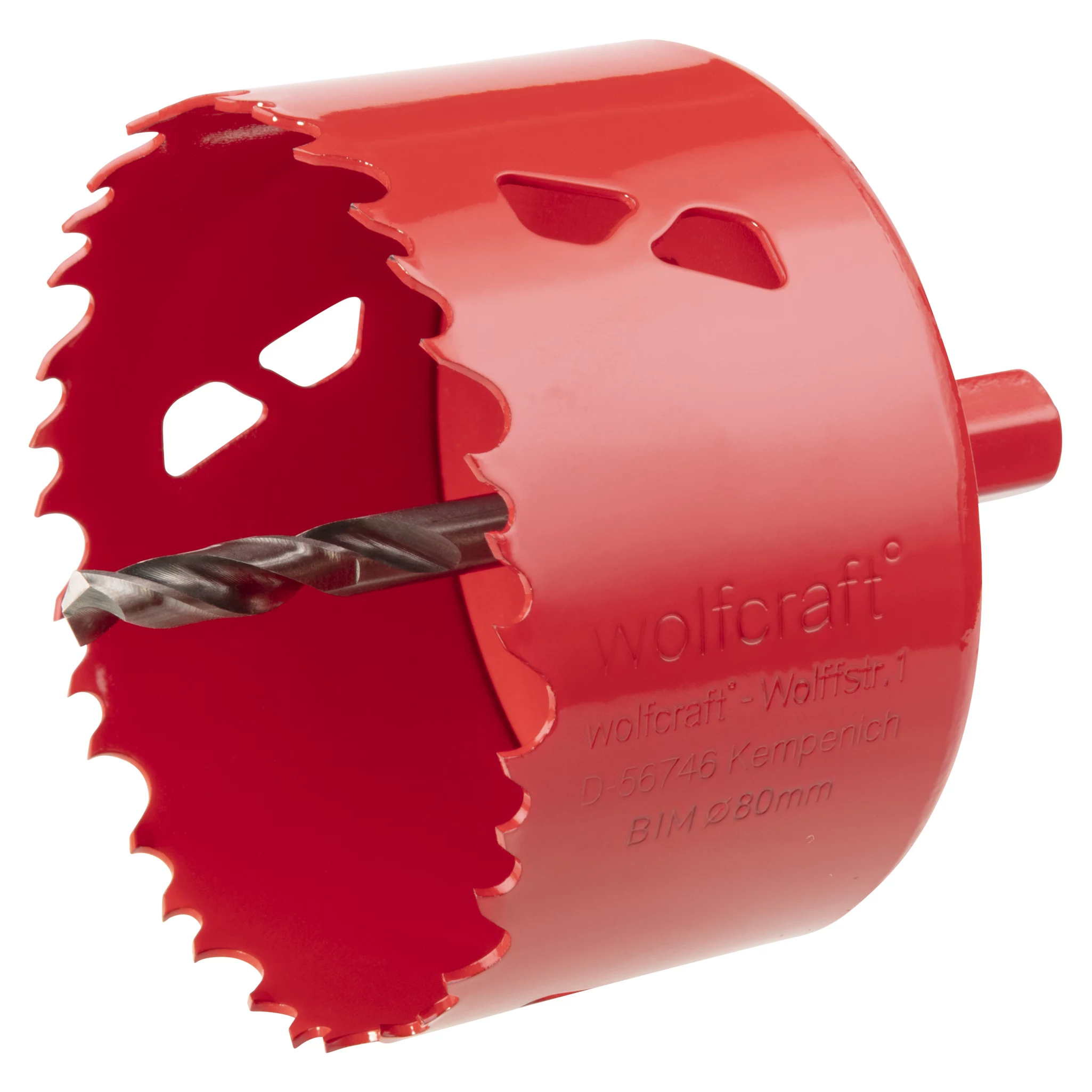 Wolfcraft 5485000 bi-metāla urbjgalva 80 mm