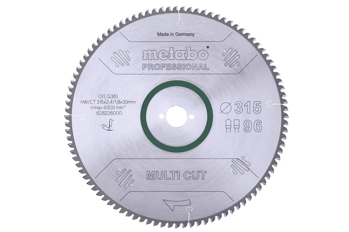 Metabo Multi Cut cietmetāla ripzāģa asmens